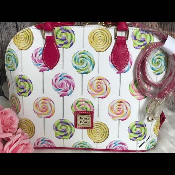 ⚠️Sold!⚠️HP🍭 NWT! Dooney & Bourke Swirl Satchel - Picture 2 of 8